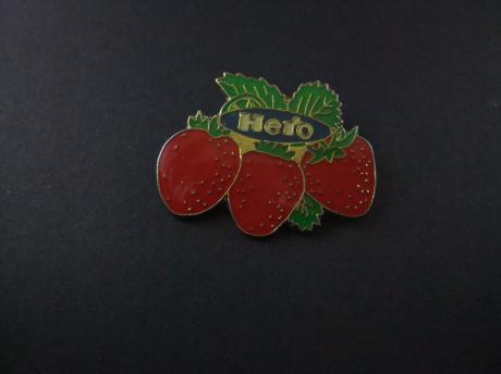 Hero Aardbeien jam ( met vers fruit)